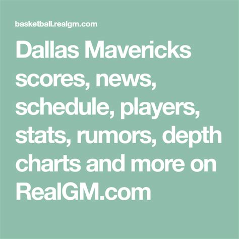 dallas mavericks scores and schedule